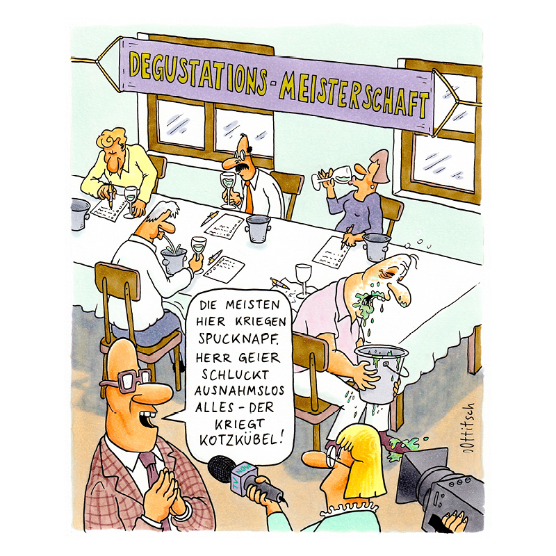 Cartoon Oliver Ottitsch Ausgabe Mai 2025
