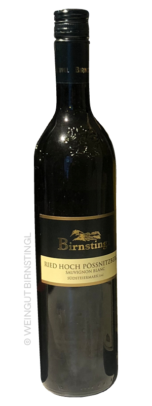 Birnstingel Weinflasche