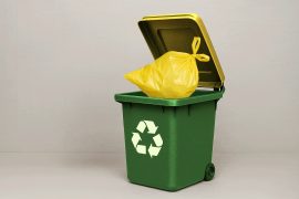 Plastikentsorgung Gelbe Tonne