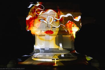 10 Jahre Klanglicht, ein Bild in Farbe, Licht und Klang aus Graz.