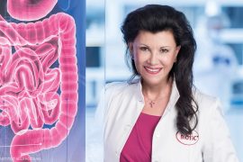 Prof. Anita Frauwallner in ihrem Allergosan Labor.