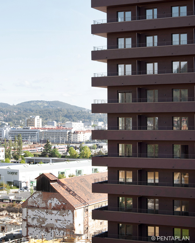 The Mirror, Hochhaus in Reininghaus