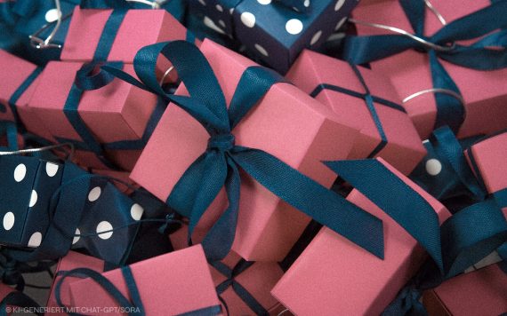 verpackte Geschenke