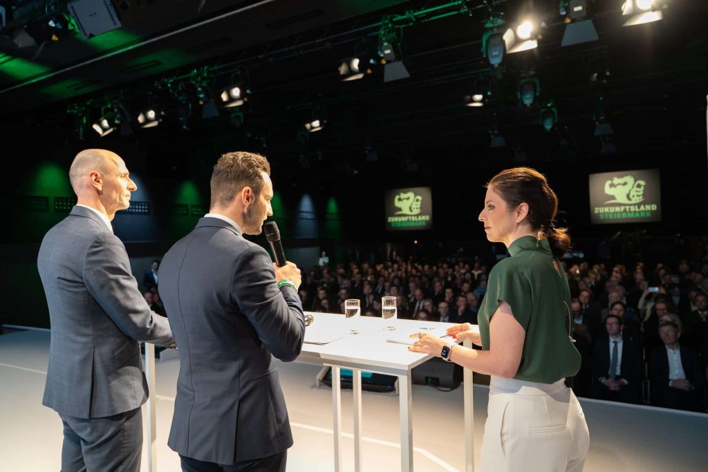 Let’s talk about Wirtschaft and sichere Jobs!